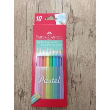 Imagem de Eco lapis 10 cores pastel - Faber castell