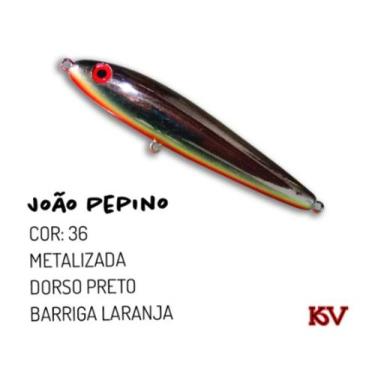 Imagem de Isca Artificial Joao Pepino KV 11,5cm 22g COR 36