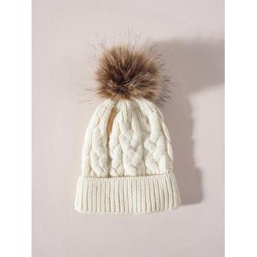 Imagem de Gorro de lã com pompom - Vila machado