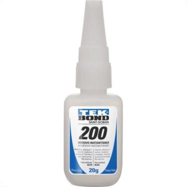 Imagem de Cola Instantanea Tekbond Antientupimento 20G 200 - TEK BOND