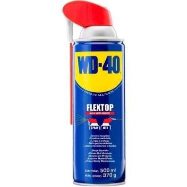 Imagem de Lubrificante e Desengripante Aerosol 500ml FLEX TOP SPRAY WD40 - CX / 