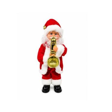 Imagem de Mini Papai Noel Com Saxofone -Global BR1805