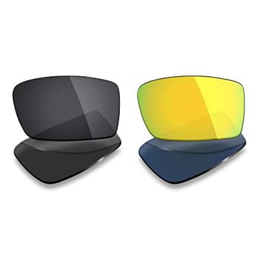 Imagem de 2 pares de lentes polarizadas de substituição da Mryok para óculos de sol Oakley X Squared – Opções