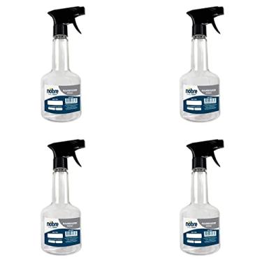 Imagem de Kit com 04 Pulverizadores Borrifador em Plástico PET 500ml Nobre