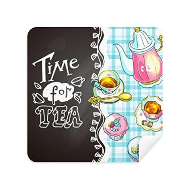 Imagem de Time for Tea Cupcake Teaport França óculos pano pano pano pano pano pano pano pano pano pano pano pano embalagem com 2