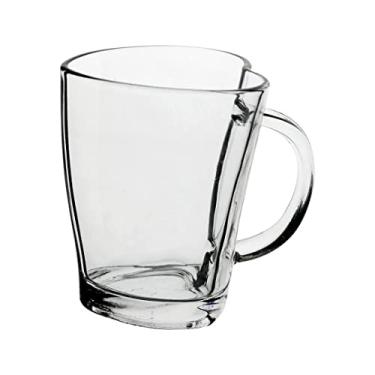Imagem de Jogo de 6 xicaras coracao Coffe Time em vidro 200ml