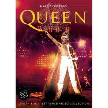 Imagem de Queen Dvd+Cd Live In Budapest 1986 And Video Collection