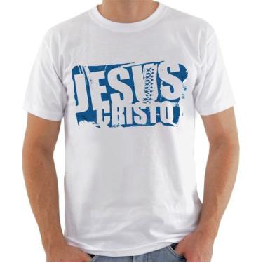 Imagem de Camiseta Jesus Cristo Moda Evangelica Masculino - Vidape