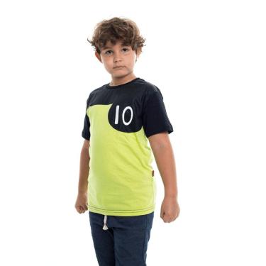 Imagem de Camiseta Ben10 Infantil Uniforme, Piticas, Infantil Unissex, Verde, 2