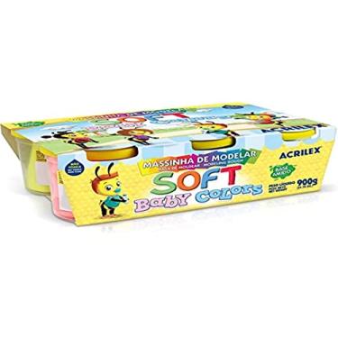 Imagem de Massa para Modelar, Acrilex 07376, Multicor