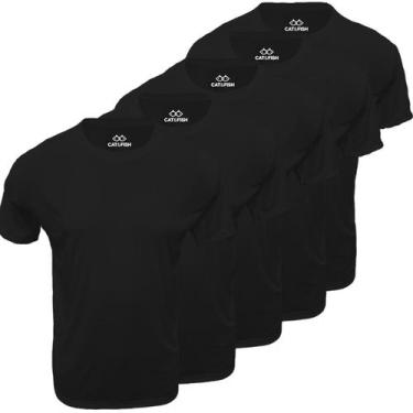 Imagem de Kit 5 Camisetas Proteção Solar Camisa Uv Malha Fria 889An4 - Cat Fish