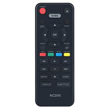 Imagem de Controle remoto de substituição NC096 NC096UL aplicável para leitor de DVD de disco Blu-ray Magnavox MBP6700P MBP6700PF7 MBP6700P/F7