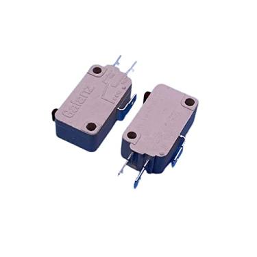 Imagem de NUHFUFA Interruptor de contato de substituição original 15A compatível com interruptor de acessórios de forno de micro-ondas Galanz W-15-102C Micro Switch (2 peças)