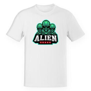 Imagem de Camiseta Unissex Divertida Alien Squad - Alearts