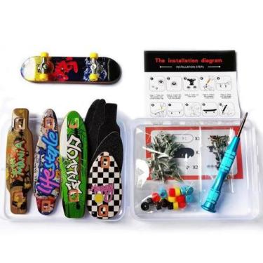 Kit Skate de Dedo Profissional - Fingerboard