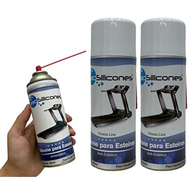 Imagem de Kit 2 Silicones Lubrificante Esteira Bicicleta Elétrica e Uso Geral JAC 480ml