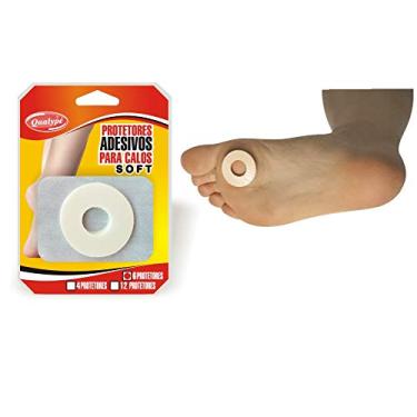 Imagem de QUALYPÉ Protetor De Calos Grandes Soft Qualypé Bege Único