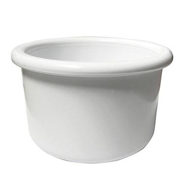 Imagem de Prato de Pássaro de Plástico Branco Crock-Style 473 ml