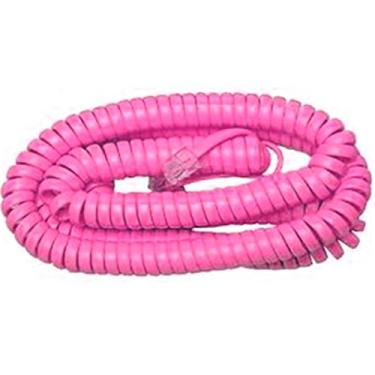 Imagem de Cabo Aspiral para Telefone Coby Pink - CP625