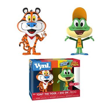 Imagem de Tony The Tiger + Dig Em' Frog - Funko Vynl - Kellogg's