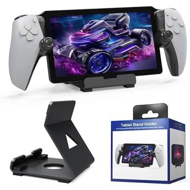 Imagem de Capa protetora de TPU para Portal Capa à prova de choque com capa protetora de suporte Capa antiarranhões para console de jogos Capa protetora antiderrapante Anti-queda para PS5 Portal/830 (Size : Bl