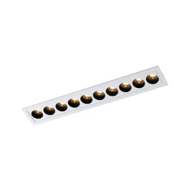 Imagem de Spot de Embutir Nordecor Powerus Led 20W Bivolt Branco 3000K Luz Amarela