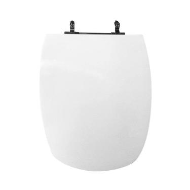 Imagem de Assento Sanitário Poliéster para Louça Monte Carlo/venice deca/belize Aço Branco