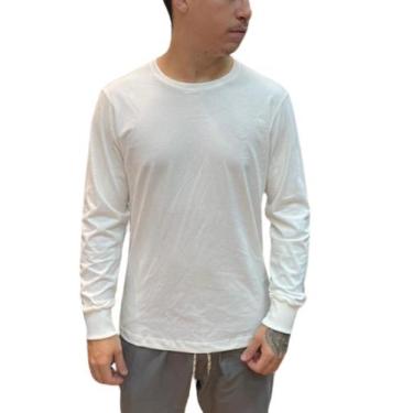 Imagem de Camiseta  John Roger Manga Longa Basic Sleeve - Off White