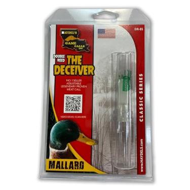 Imagem de Haydel's Game Calls Inc. DR-85 Mallard Duck Call for Hunting, Double Reed, ajustável. Legendary Proven Meat Call
