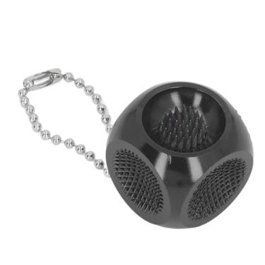 Imagem de Ferramenta de Reparo de Ponta de Taco de Bilhar de Liga de Alumínio, Modelador e Raspador de Acessórios de Taco de Bilhar 3 Em 1, Leve e Portátil para Jogadores Novatos e (Preto)