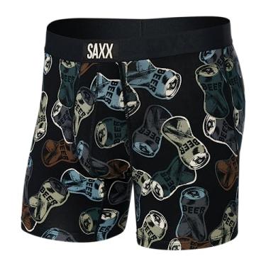 Imagem de SAXX Roupa íntima masculina – Cueca boxer super macia com suporte embutido – Roupa íntima masculina, outono