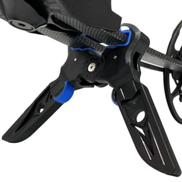 Imagem de XENVOXI Suporte de arco e flecha oito arcos composto de borracha para tiro com arco e flecha suporte de suporte de arco recurvo