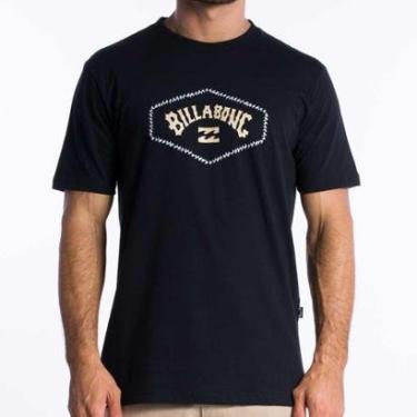 Imagem de Camiseta Billabong Manga Curta Exit Arch Preta-Masculino
