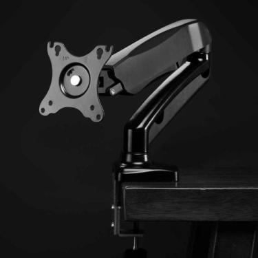 Imagem de Suporte Tri-Articulado Com Pistão Para Monitor De 13" A 27" - Preto - 