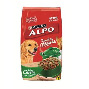 Imagem de Ração Alpo para Cães Adultos Carne e Frango Receitas Caseiras 10.1kg -