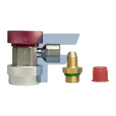 Imagem de Engate Rápido Alta para Gás R134a EOS 1/4" SAE Macho e 1/4" NPT Fêmea 