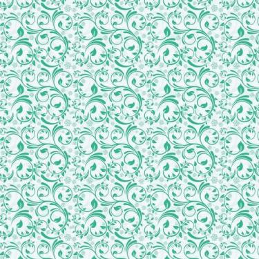 Imagem de Papel De Parede Arabesco Verde Claro Sala Quarto Casal - LRP