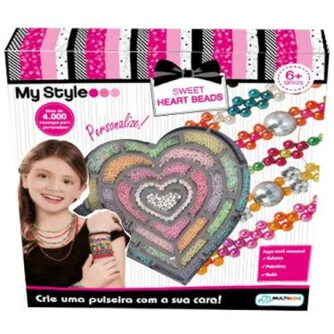 Imagem de Conjunto Miçangas MY STYLE Sweet Heart Beads Multikids BR1275