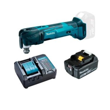 Imagem de Multiferramenta Oscilante 18V DTM51Z Bateria 5Ah Makita biv