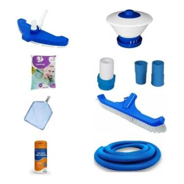 Imagem de Kit Limpeza Para Piscinas De Alvenaria