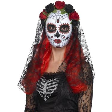 Imagem de Máscara facial inteira Senorita Day Of The Dead