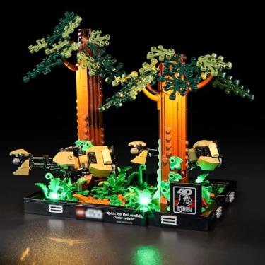 Imagem de Mililier LED Light Kit for Lego 75353 Star Wars Endor Speeder Chase Diorama Set, Compatible with Lego 75353 Building Blocks Model(Not Include Blocks Set)