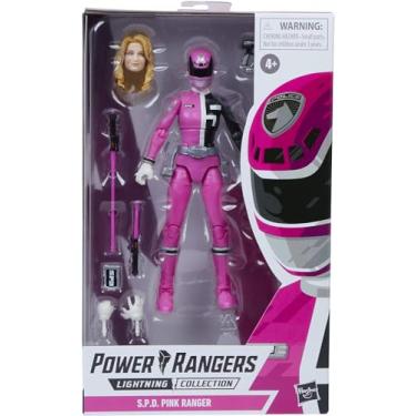 Imagem de Power Rangers Lightning Collection S.P.D. Pink Ranger 6-Inch Premium Collectible Action Figure Toy with Accessories
