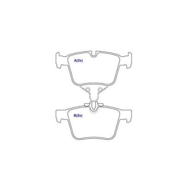 Imagem de Pastilha De Freio Traseiro Syl Sistema Teves / C-class