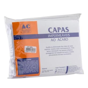 Imagem de Capa Colchão Casal Allergic Center 100 Algodão Alt. 30 - Branco