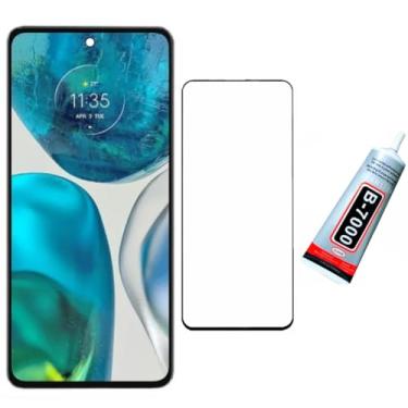 Imagem de Tela Display Lcd Touch Para Moto G52 Cola 110ml Película 3D