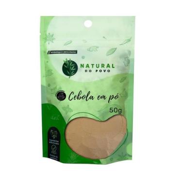 Imagem de Cebola em Pó Tempero Premium 50g Alta Qualidade 100% Natural Pouch   -
