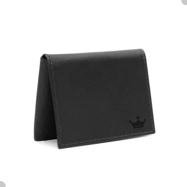 Imagem de Carteira Masculina Em Couro Slin Porta Cartão Cnh Notas - USE ARGUMENT