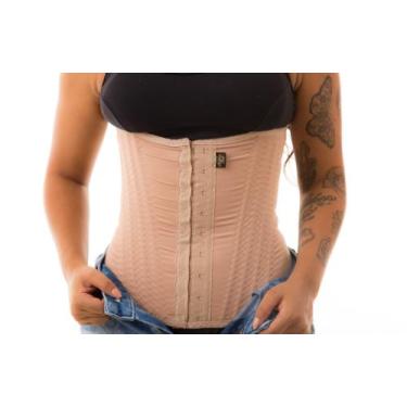 Imagem de Cinta modeladora faixa modeladora com 16 barbatanas (shapewear power) 