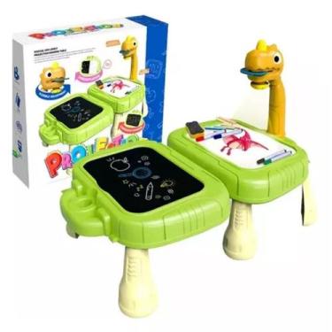 Imagem de Mesa Projetora Infantil Desenho Educativa Lousa Mágica Dupla - WELLMIX